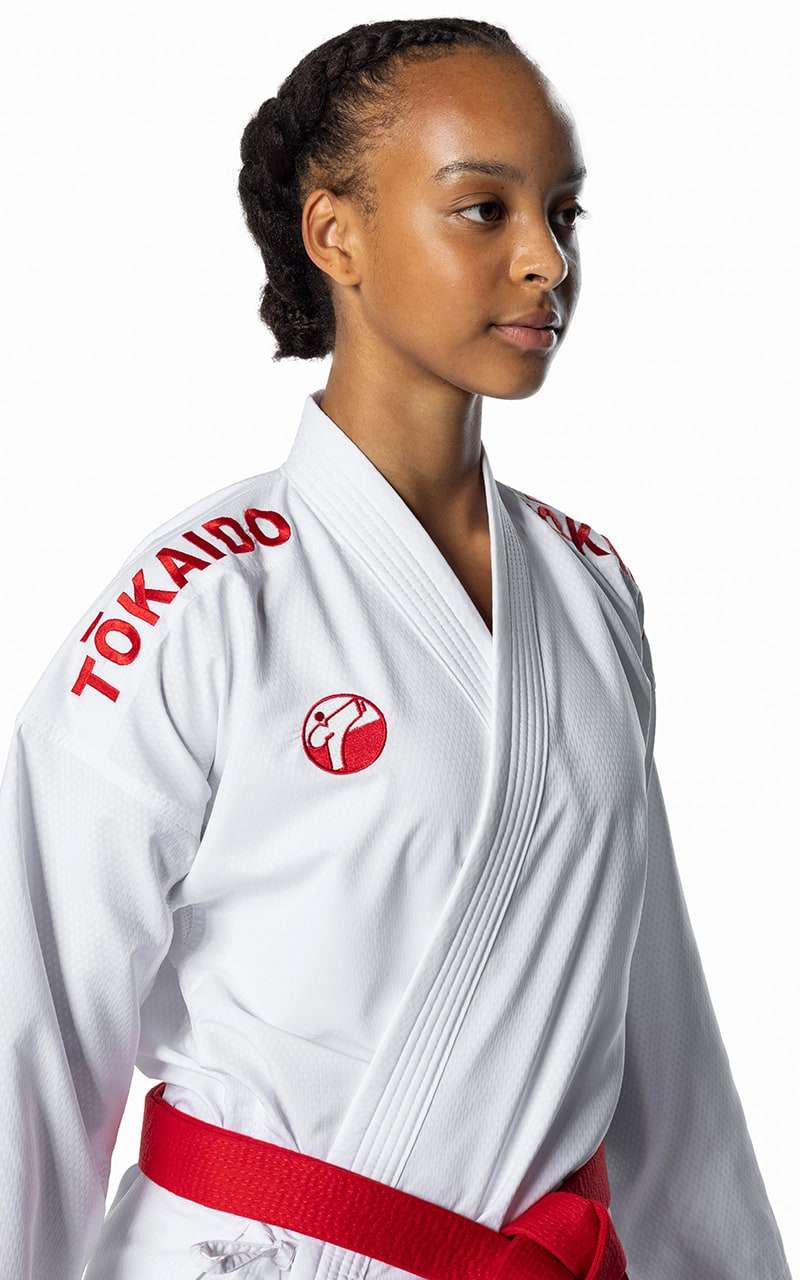 KIMONO KARATE TOKAIDO KUMITE MASTER JUNIOR SET , WKF, 4 OZ