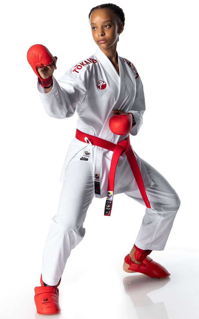 KIMONO KARATE TOKAIDO KUMITE MASTER JUNIOR SET , WKF, 4 OZ