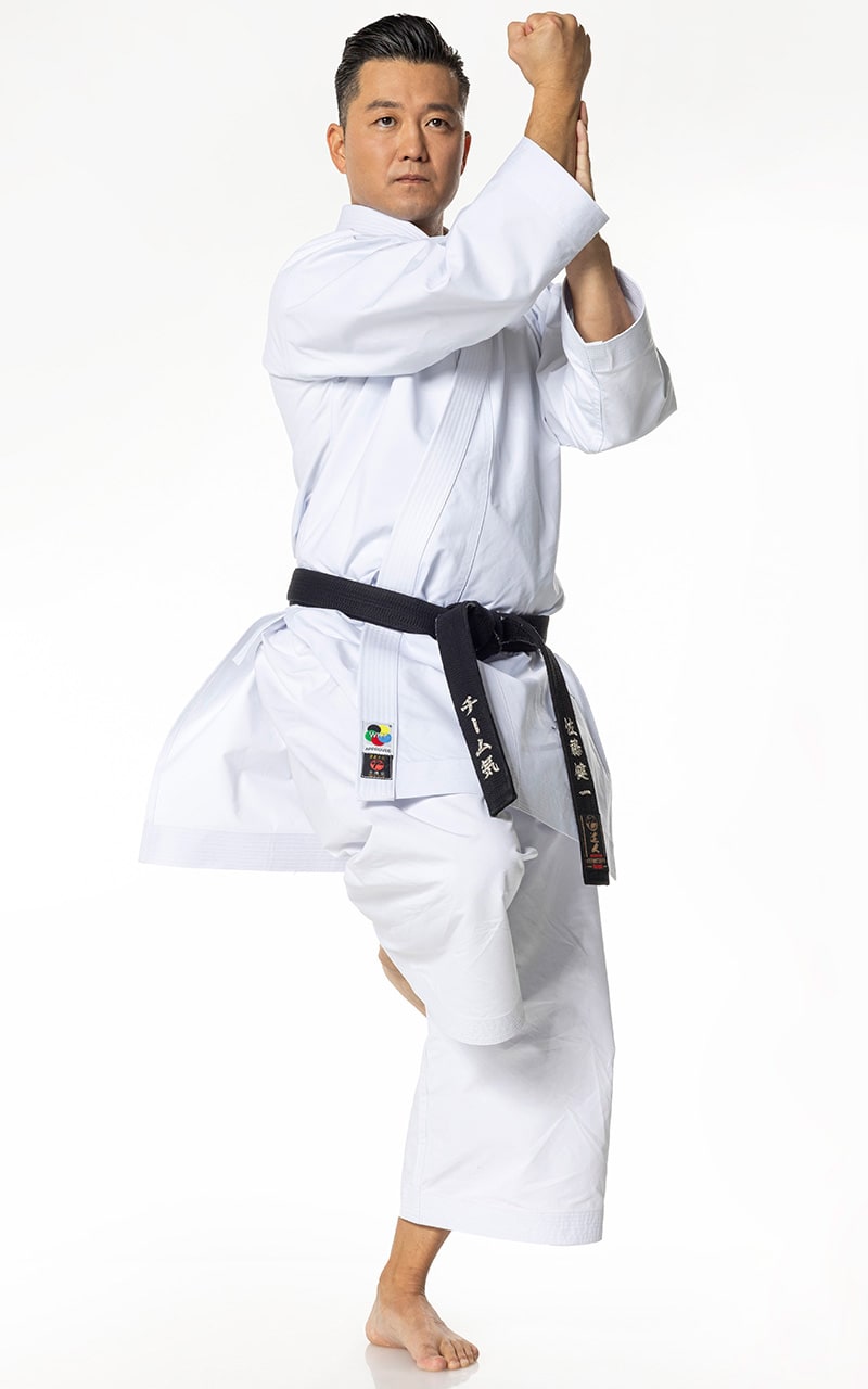 KIMONO KARATE , TOKAIDO KATA MASTER SEN, MADE IN JAPAN , WKF, 10 OZ