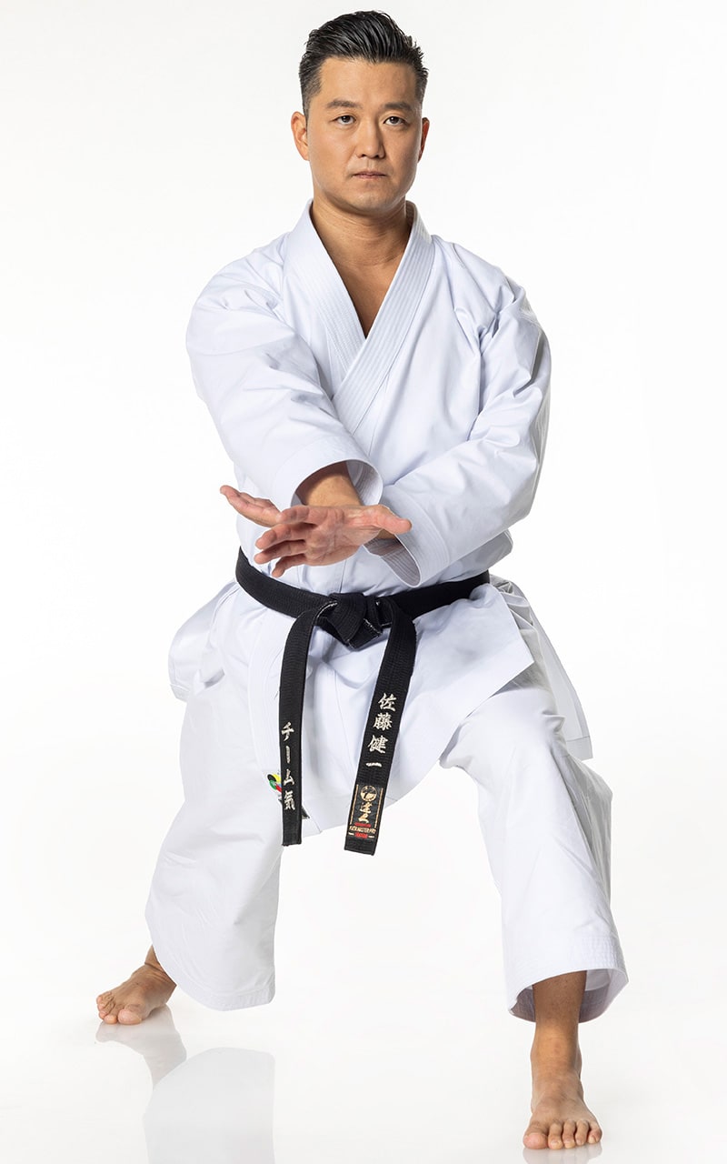 KIMONO KARATE , TOKAIDO KATA MASTER SEN, MADE IN JAPAN , WKF, 10 OZ