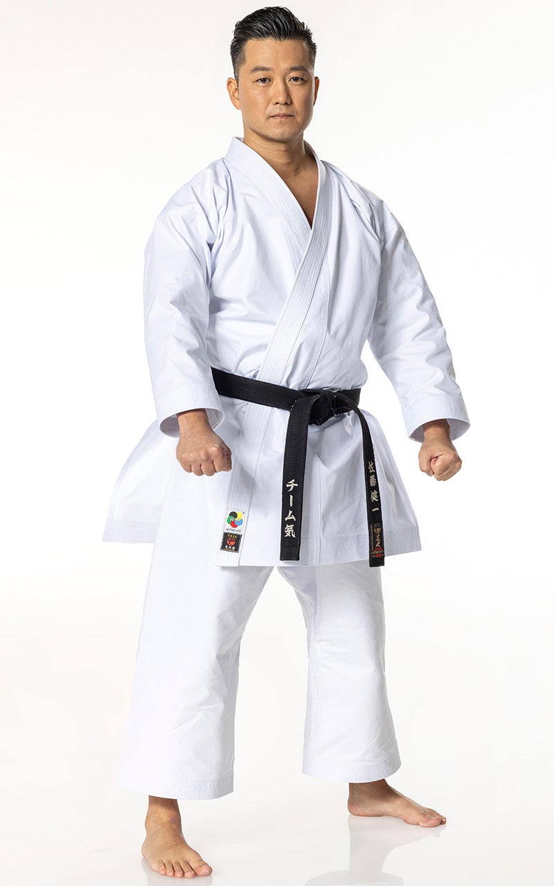 KIMONO KARATE , TOKAIDO KATA MASTER SEN, MADE IN JAPAN , WKF, 10 OZ