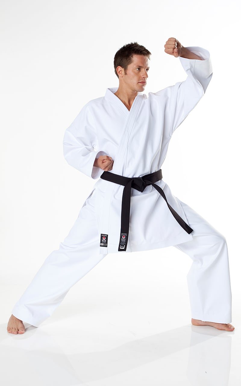 KIMONO KARATE JKA TOKAIDO TSUNAMI SILVER 12 OZ