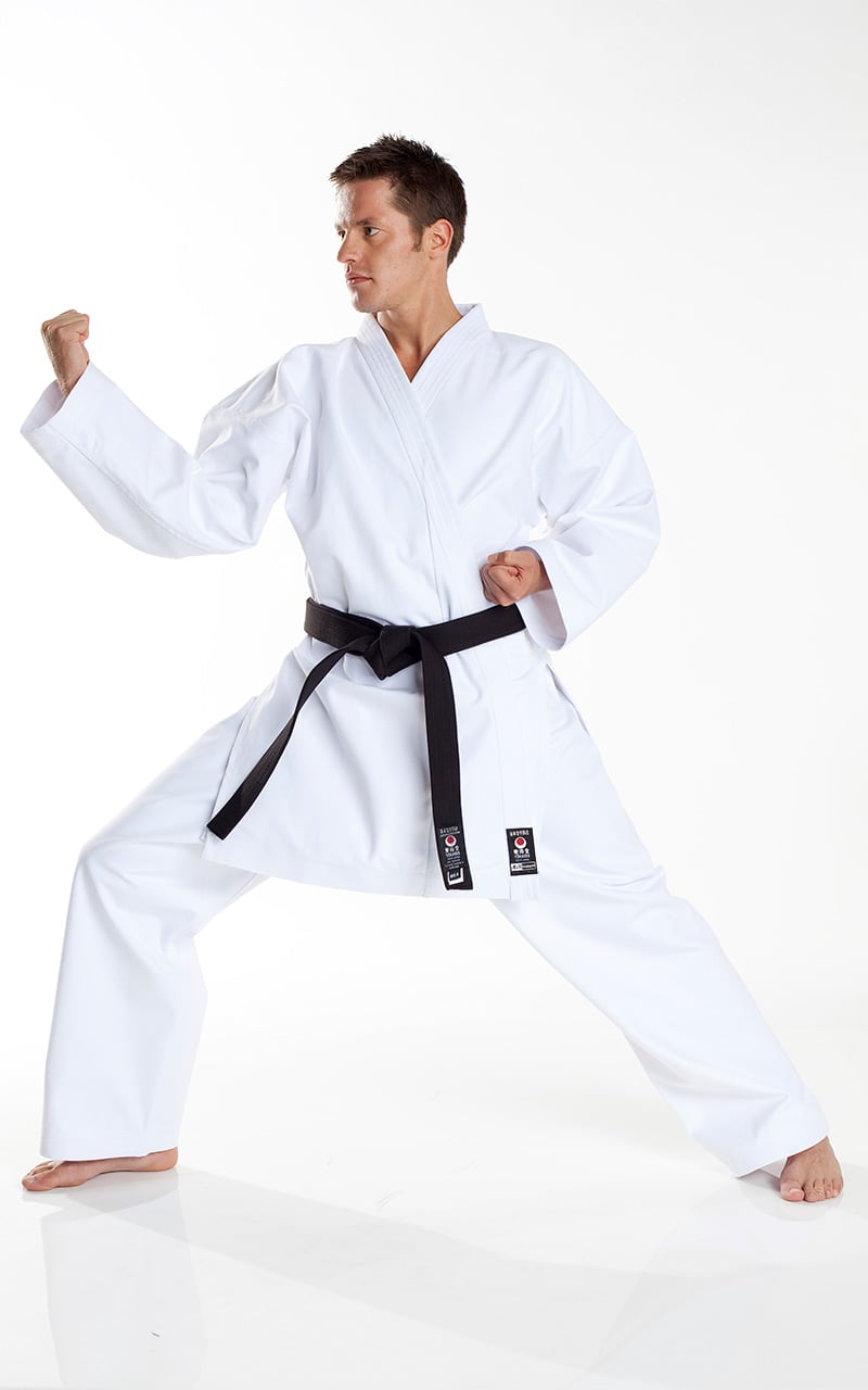 KIMONO KARATE JKA TOKAIDO TSUNAMI SILVER 12 OZ