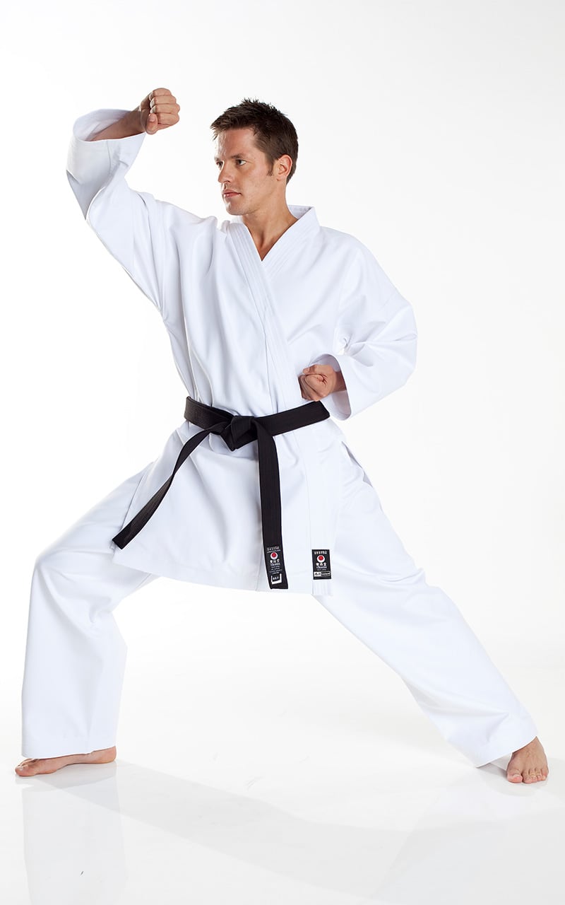 KIMONO KARATE JKA TOKAIDO TSUNAMI SILVER 12 OZ