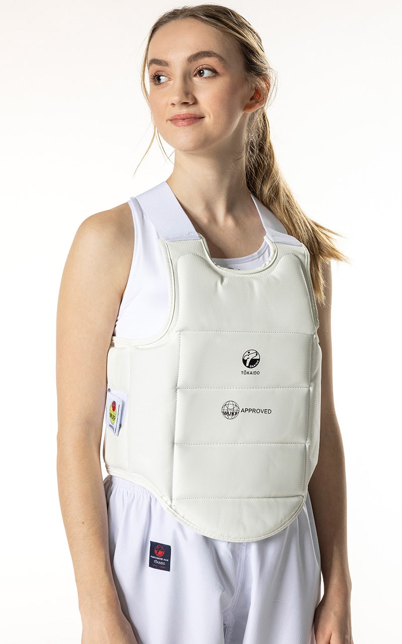 VESTA KARATE , TOKAIDO BODY GUARD, WUKF, WHITE
