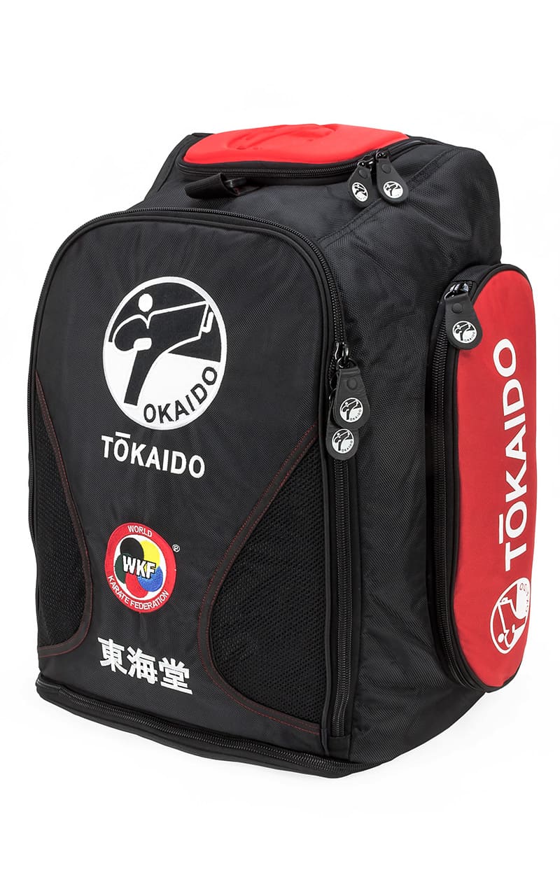 GEANTA SPORT MULTIFUNCTIONALA TOKAIDO MOSTER BAG PRO NEGRU/ROSU