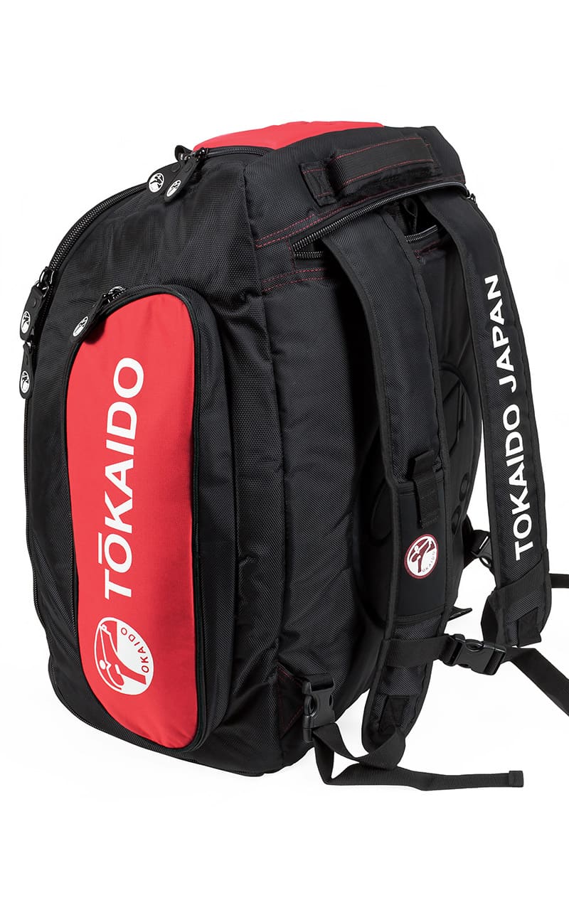 GEANTA SPORT MULTIFUNCTIONALA TOKAIDO MOSTER BAG PRO NEGRU/ROSU