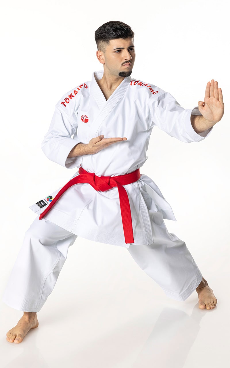 KIMONO KARATE , TOKAIDO KATA MASTER DUO , WKF, 14 OZ