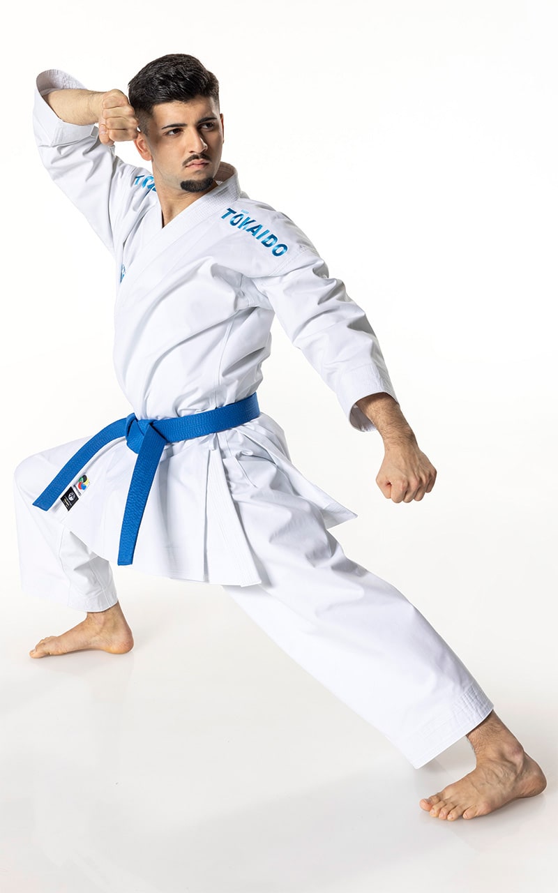 KIMONO KARATE , TOKAIDO KATA MASTER DUO , WKF, 14 OZ
