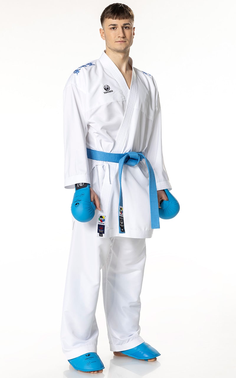 KIMONO KARATE , TOKAIDO KUMITE MASTER K1, WKF, 3,5 OZ, REVERSIBIL