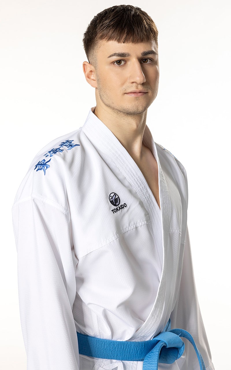 KIMONO KARATE , TOKAIDO KUMITE MASTER K1, WKF, 3,5 OZ, REVERSIBIL