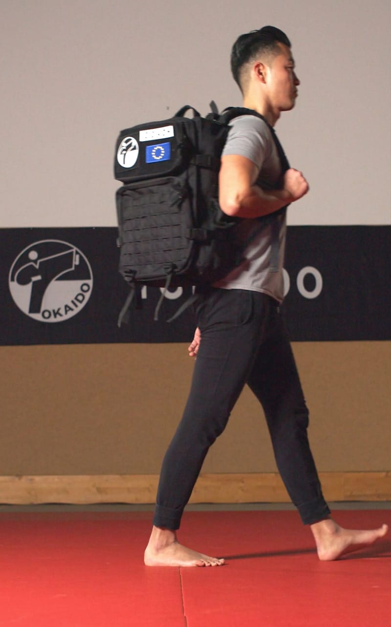 RUCSAC TOKAIDO MYBACKPACK, WITH VELCRO