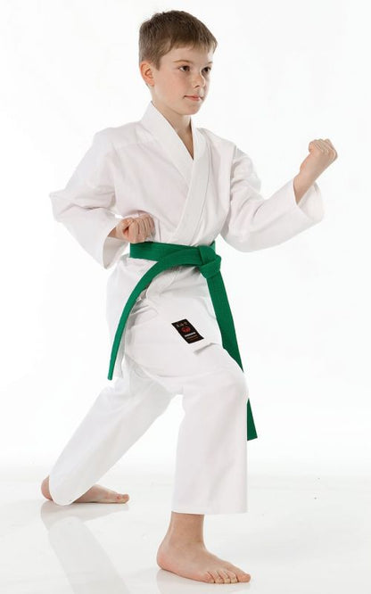 KIMONO ANTRENAMENT KARATE TOKAIDO SHOSHIN, 8 OZ.,ALB