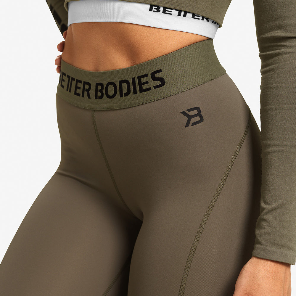 COLANTI FITNESS BETTER BODIES – HIGHBRIDGE  LEGGINGS WASHED GREEN