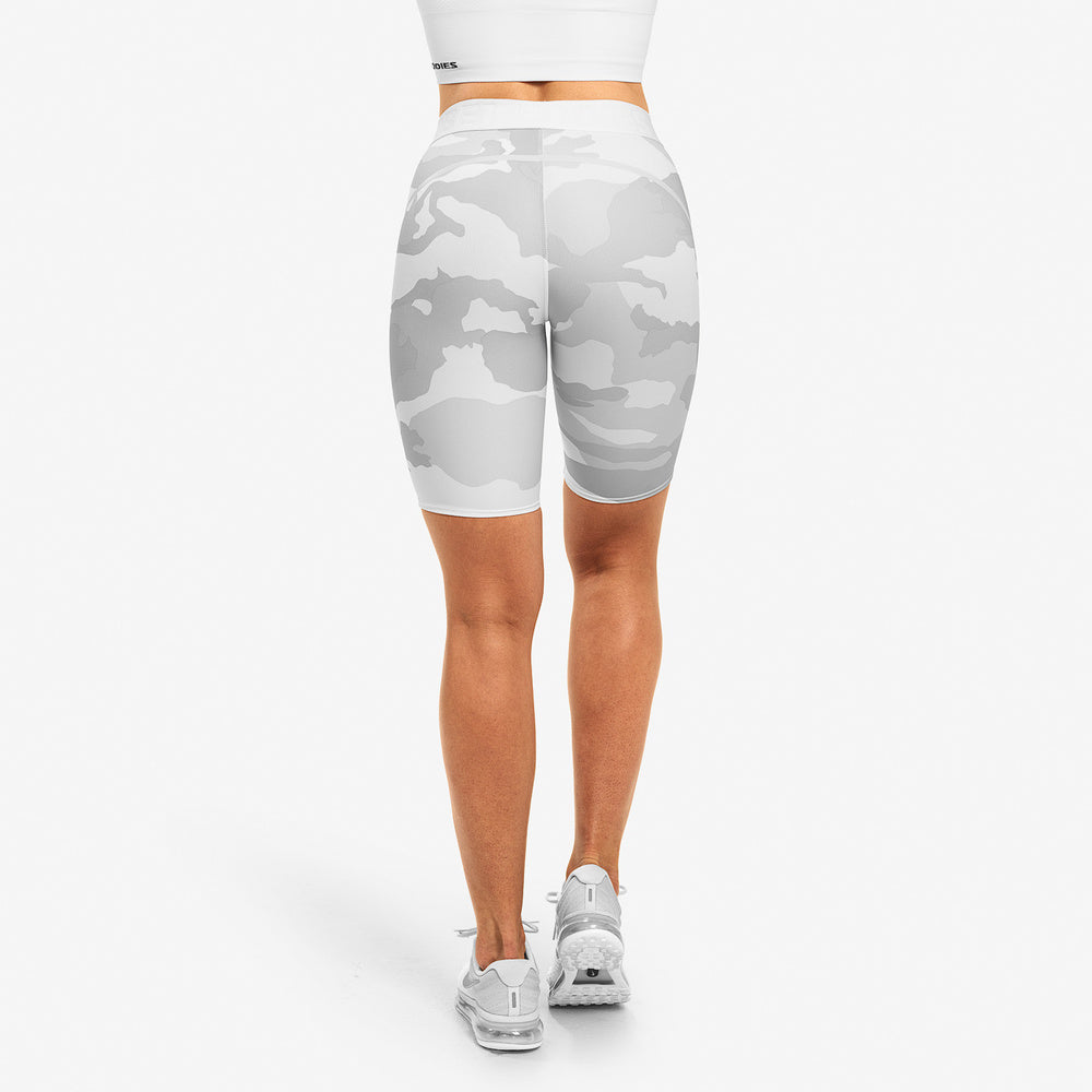 COLANTI  FITNESS BETTER BODIES – CHELSEA SHORTS , WHITE CAMO