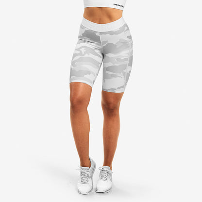 COLANTI  FITNESS BETTER BODIES – CHELSEA SHORTS , WHITE CAMO