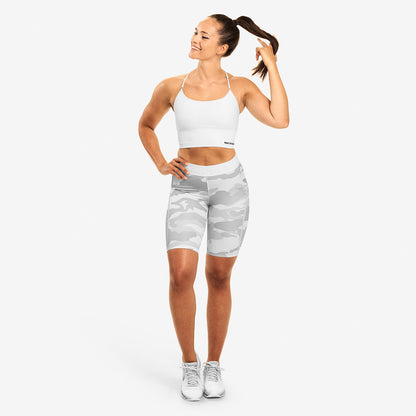 COLANTI  FITNESS BETTER BODIES – CHELSEA SHORTS , WHITE CAMO