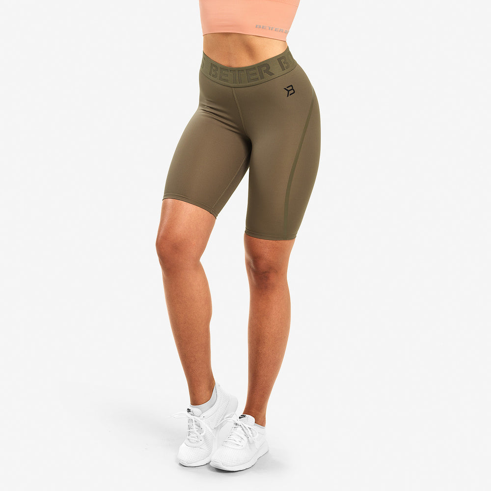 COLANTI  FITNESS BETTER BODIES – CHELSEA SHORTS , WASHED GREEN