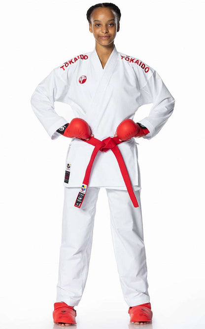 KIMONO KARATE TOKAIDO KUMITE MASTER JUNIOR  SET , WKF, 4 OZ