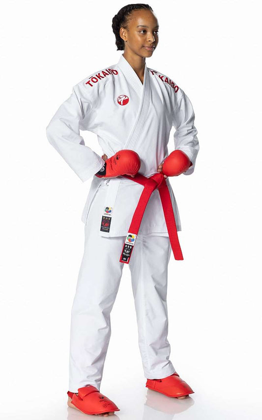 KIMONO KARATE TOKAIDO KUMITE MASTER JUNIOR  SET , WKF, 4 OZ